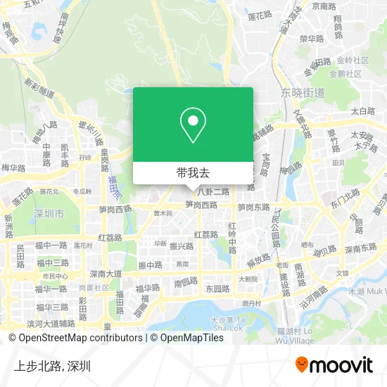 上步北路地图