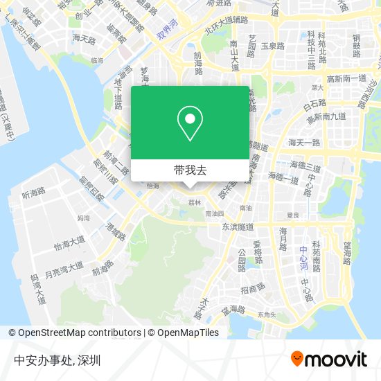 中安办事处地图