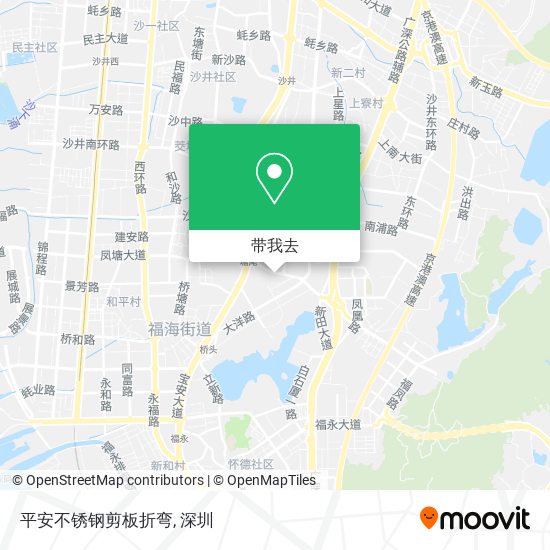 平安不锈钢剪板折弯地图