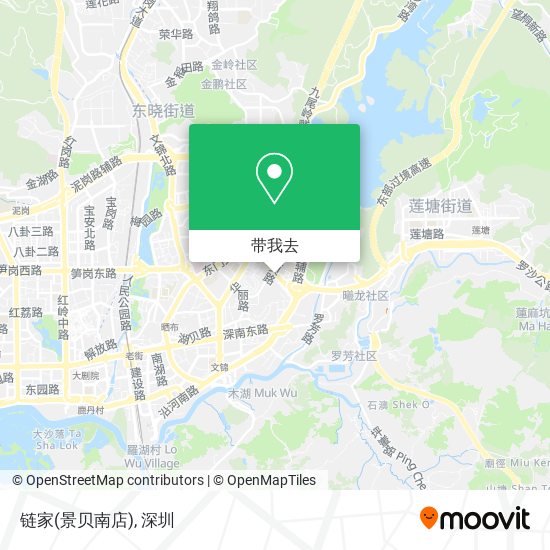链家(景贝南店)地图