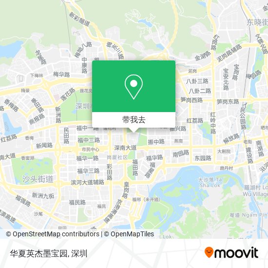 华夏英杰墨宝园地图