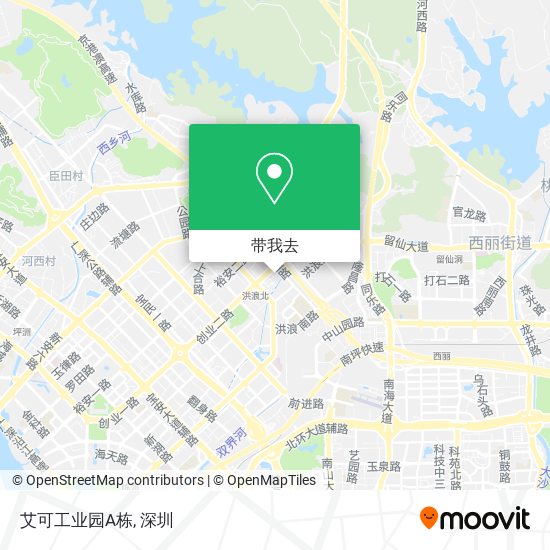 艾可工业园A栋地图