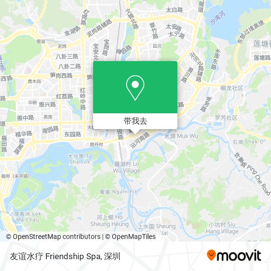 友谊水疗 Friendship Spa地图