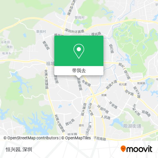恒兴园地图