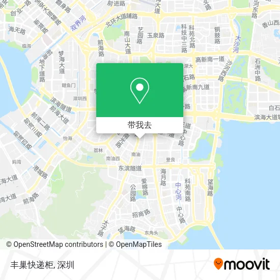 丰巢快递柜地图