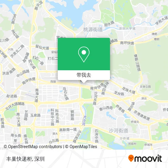 丰巢快递柜地图