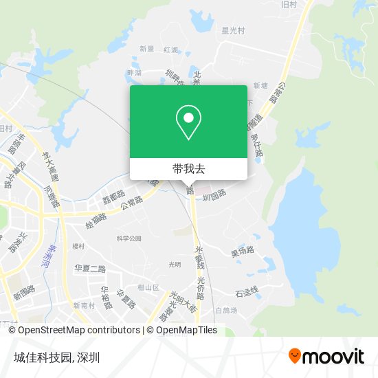 城佳科技园地图