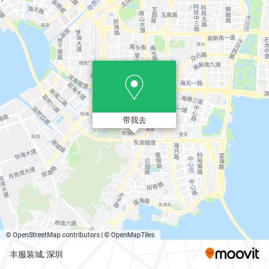 丰服装城地图