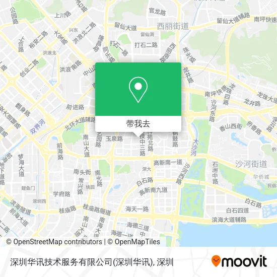 深圳华讯技术服务有限公司地图