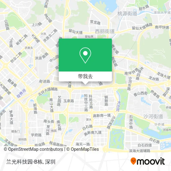 兰光科技园-B栋地图