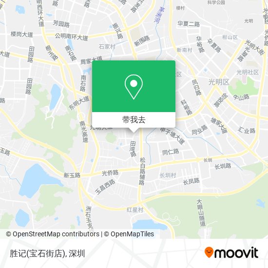 胜记(宝石街店)地图