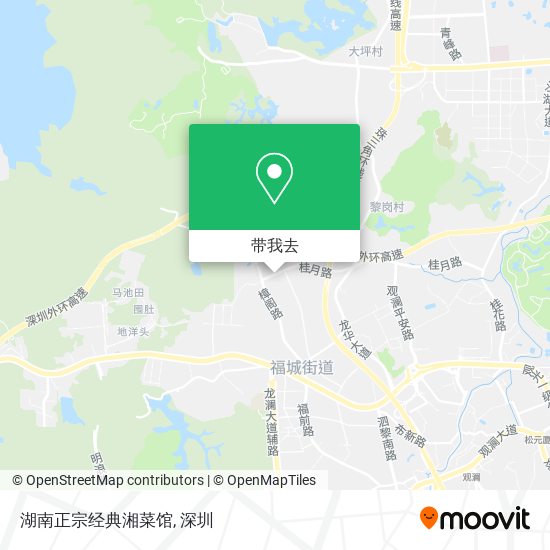 湖南正宗经典湘菜馆地图