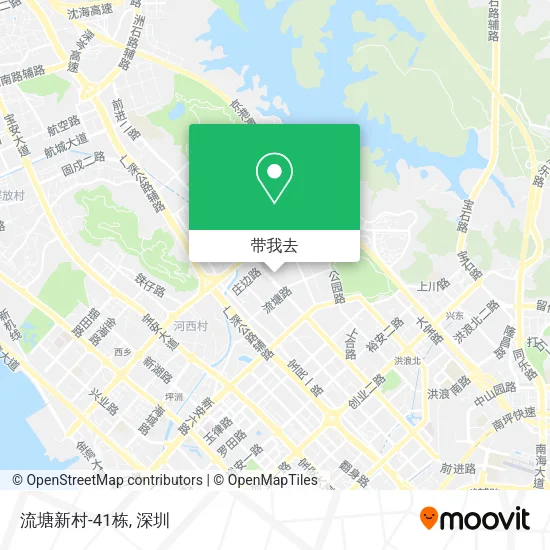 流塘新村-41栋地图