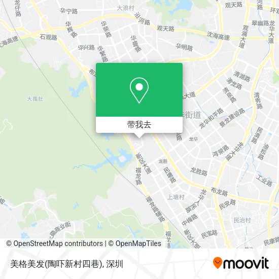 美格美发(陶吓新村四巷)地图