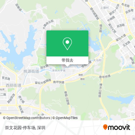 崇文花园-停车场地图