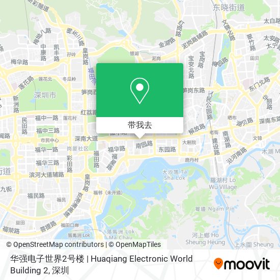 华强电子世界2号楼 | Huaqiang Electronic World Building 2地图