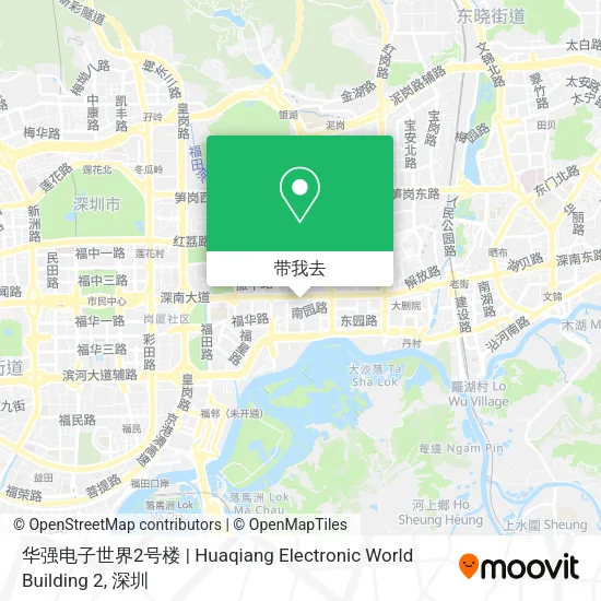 华强电子世界2号楼 | Huaqiang Electronic World Building 2地图