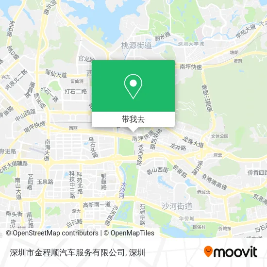 深圳市金程顺汽车服务有限公司地图