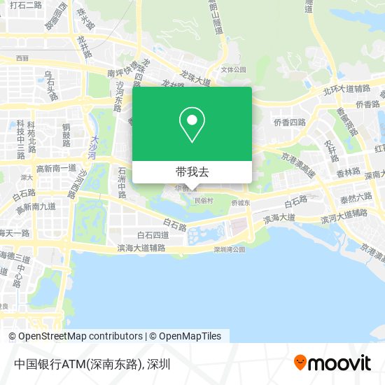 中国银行ATM(深南东路)地图