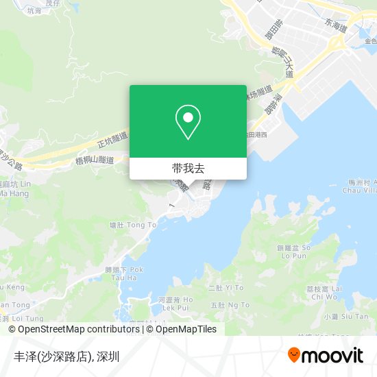 丰泽(沙深路店)地图