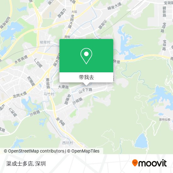 渠成士多店地图