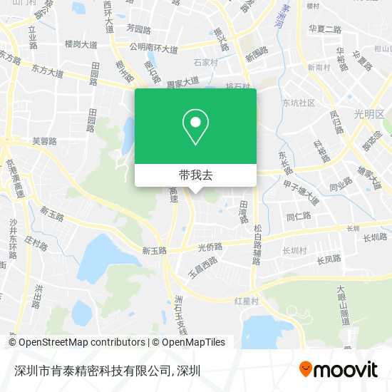 深圳市肯泰精密科技有限公司地图