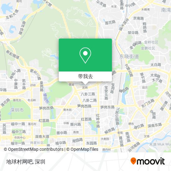 地球村网吧地图