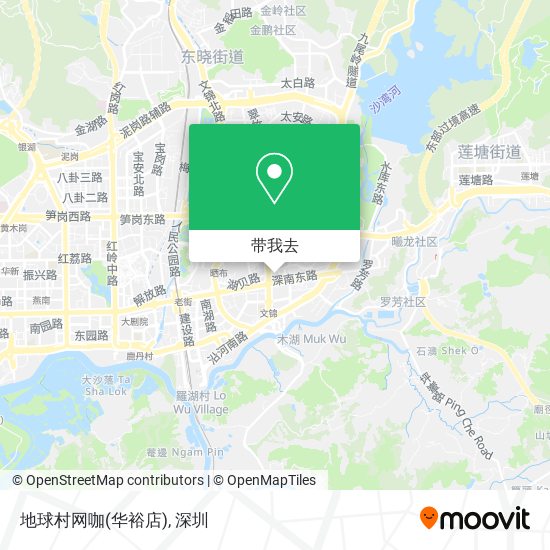 地球村网咖(华裕店)地图