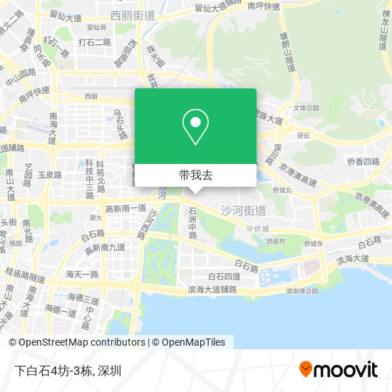 下白石4坊-3栋地图
