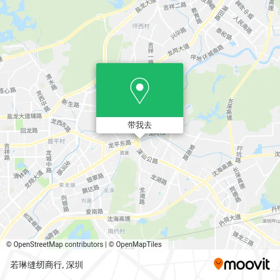 若琳缝纫商行地图