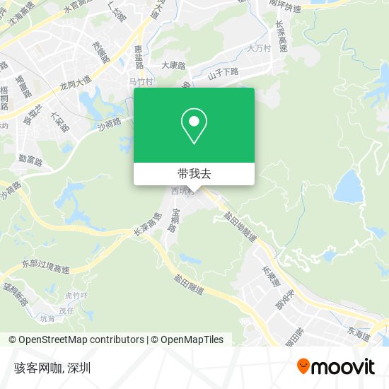 骇客网咖地图