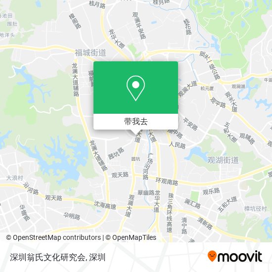 深圳翁氏文化研究会地图