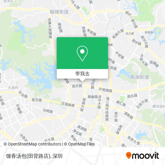馒香汤包(田背路店)地图
