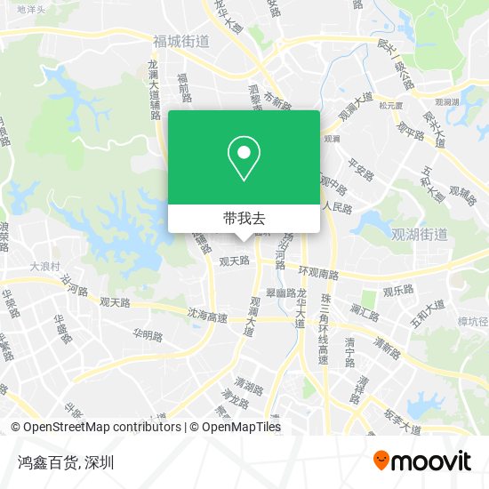 鸿鑫百货地图
