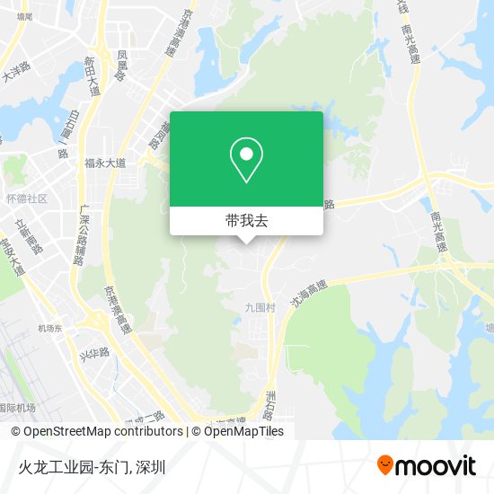 火龙工业园-东门地图