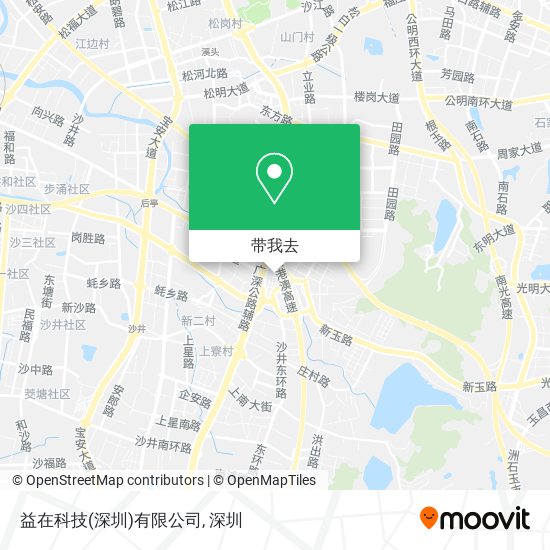 益在科技(深圳)有限公司地图