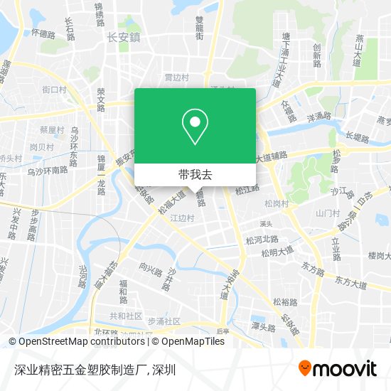 深业精密五金塑胶制造厂地图