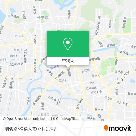 朗碧路/松福大道(路口)地图
