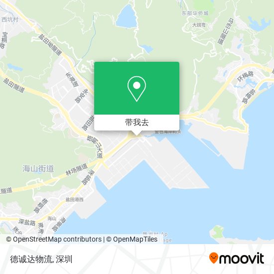 德诚达物流地图