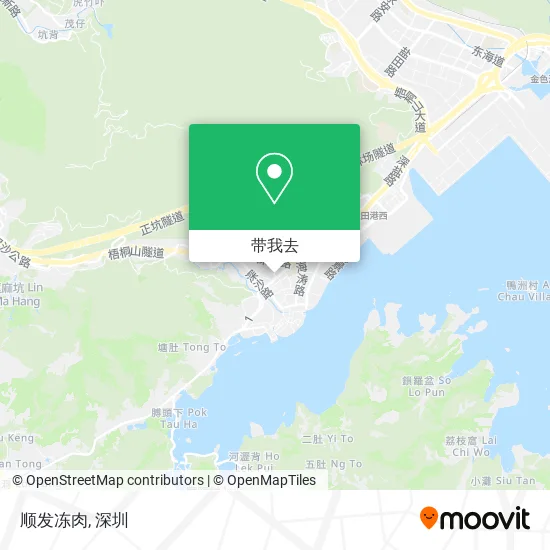 顺发冻肉地图