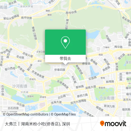 大弗兰丨湖南米粉小吃(侨香店)地图