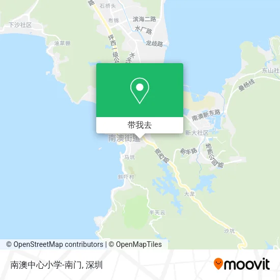 南澳中心小学-南门地图