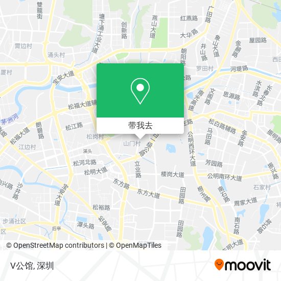 V公馆地图