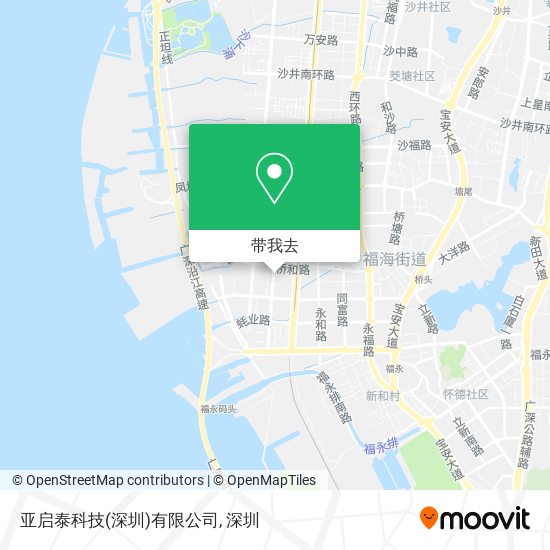 亚启泰科技(深圳)有限公司地图