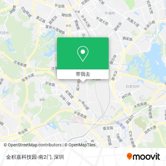 金积嘉科技园-南2门地图