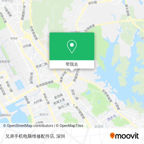兄弟手机电脑维修配件店地图