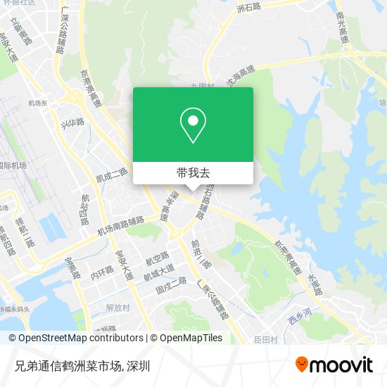 兄弟通信鹤洲菜市场地图
