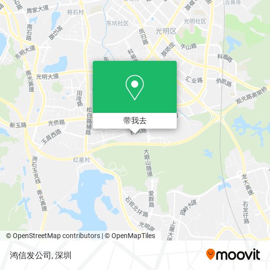 鸿信发公司地图