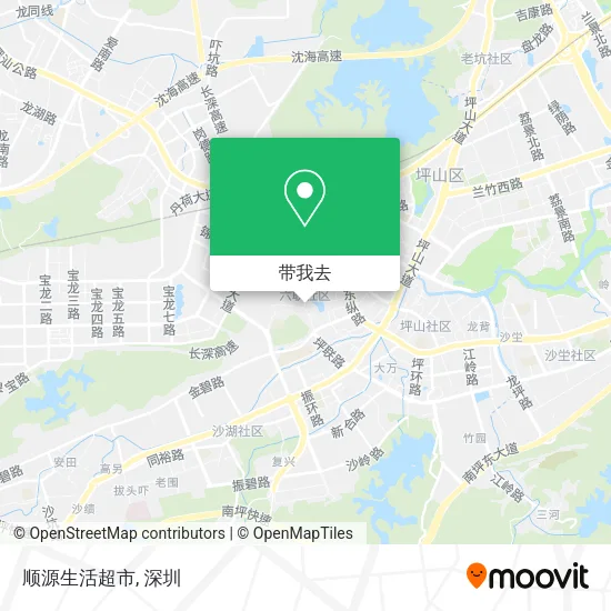 顺源生活超市地图