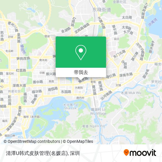 清潭U韩式皮肤管理(名媛店)地图